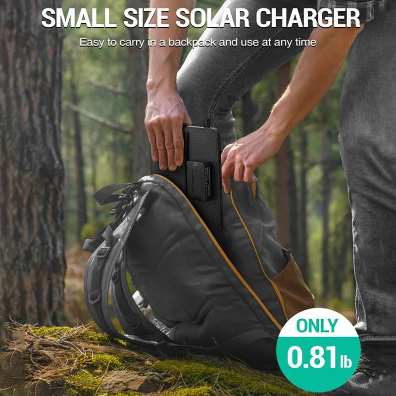 Sakerplus 10W Fast Charging Portable Solar Charger - Image 9