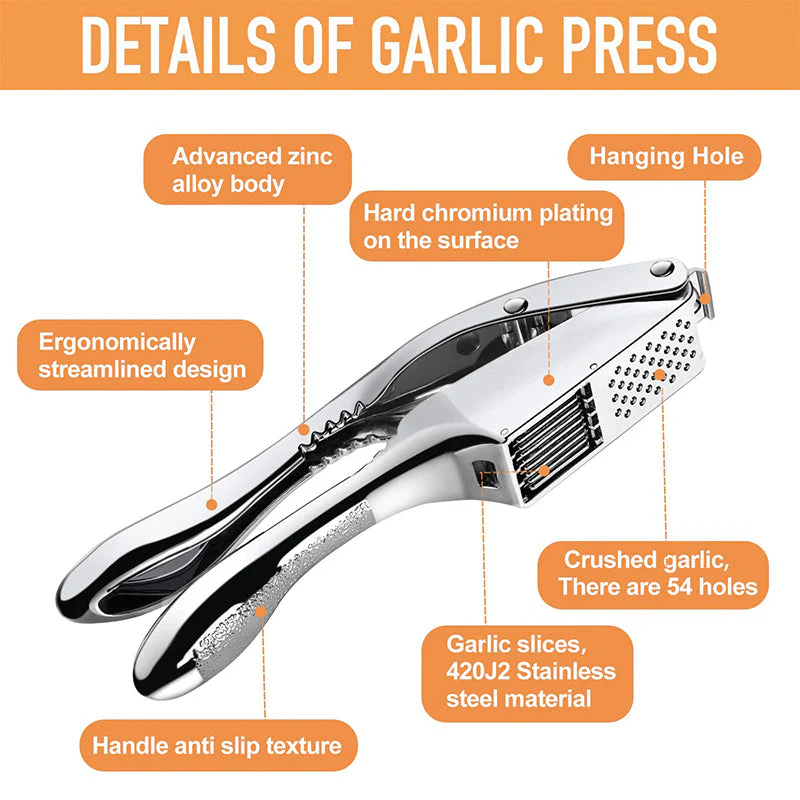2-in-1 Garlic Press - Image 7