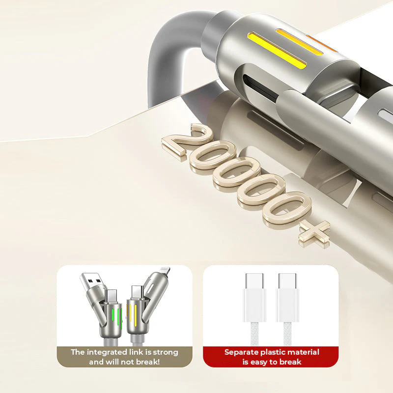 240W 4-in-1 USB C Cable - Image 9