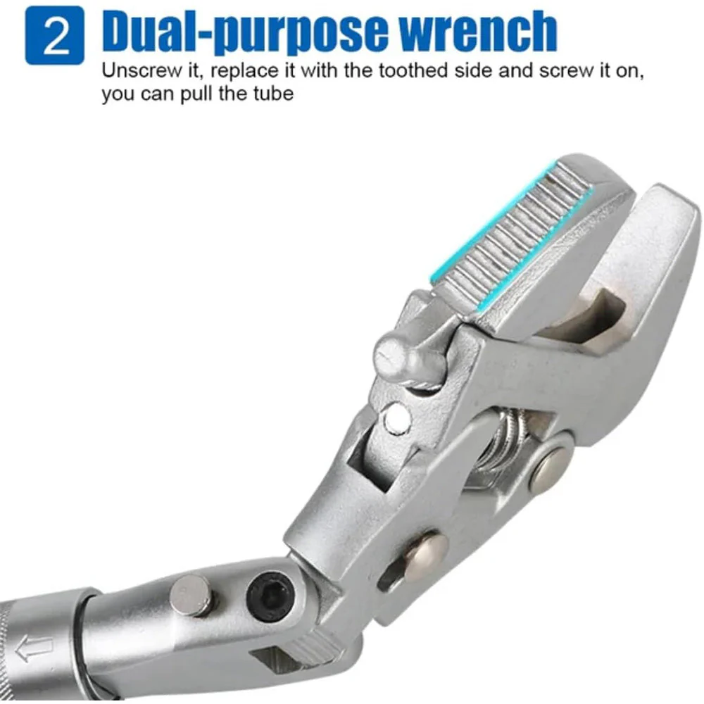 5-In-1 Adjustable Ratchet Wrench - Image 11