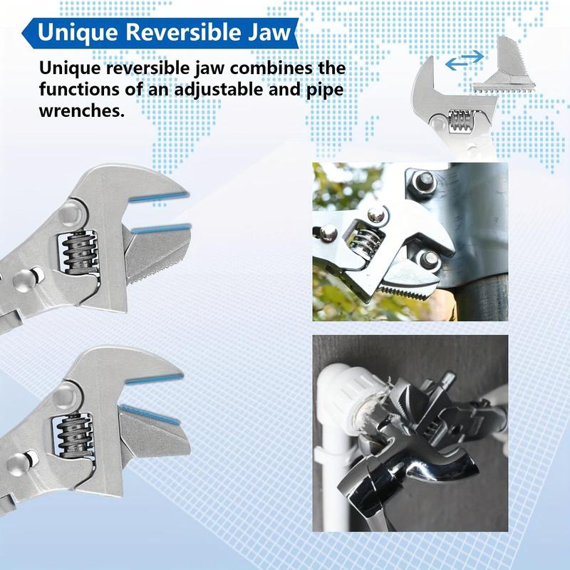 5-In-1 Adjustable Ratchet Wrench - Image 7