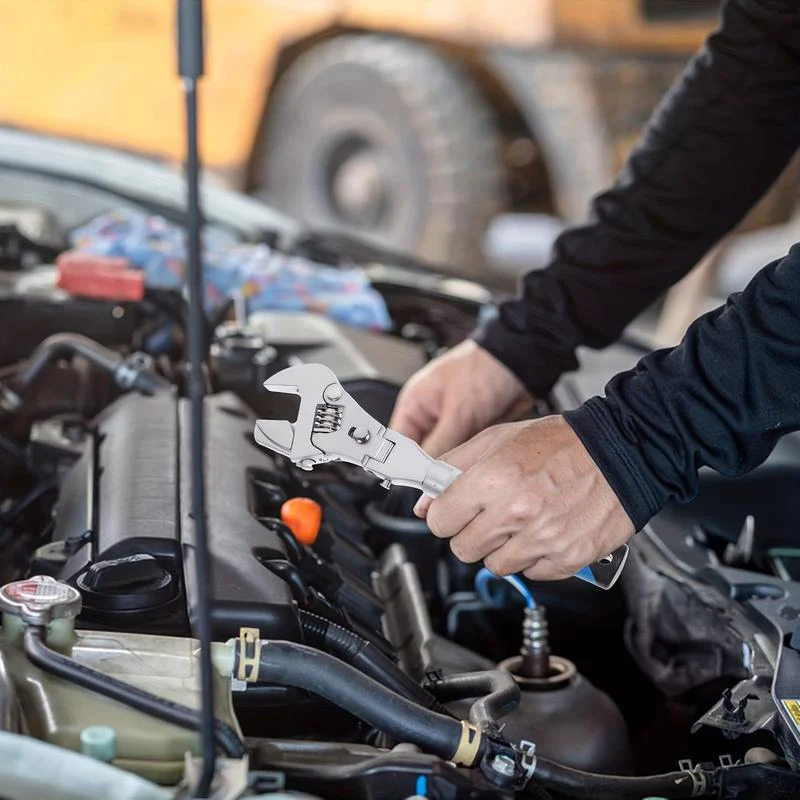 5-In-1 Adjustable Ratchet Wrench - Image 9