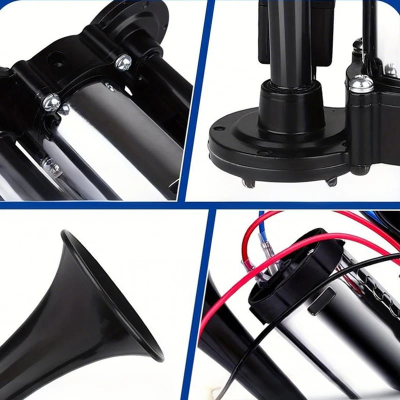 600DB Dual-Tone Metal Car Horn - Image 7