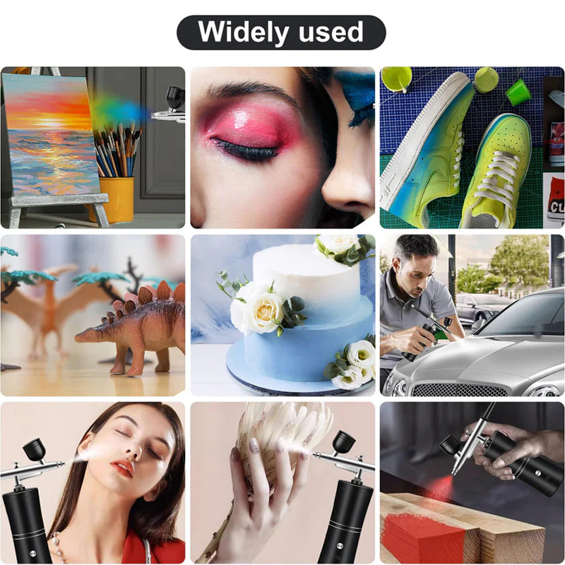 Airbrush Gun and Compressor Kit - Image 12