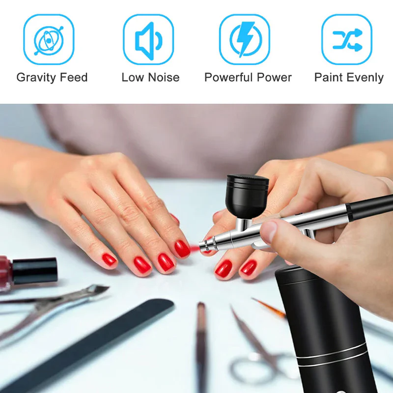 Airbrush Gun and Compressor Kit - Image 13