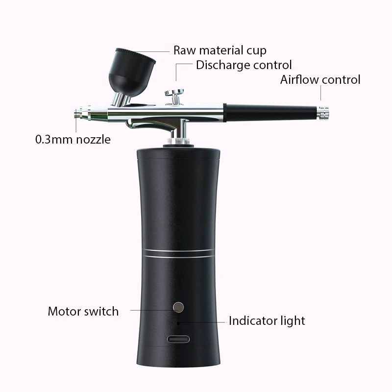 Airbrush Gun and Compressor Kit - Image 7