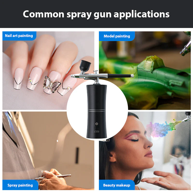 Airbrush Gun and Compressor Kit - Image 8