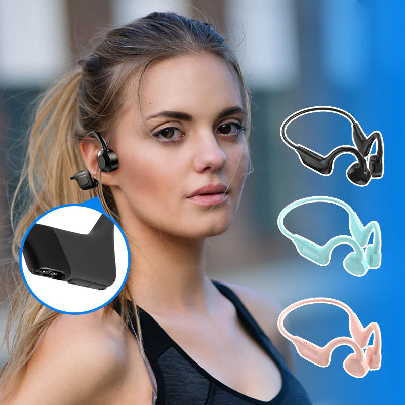 Bone Conduction Headphones - Bluetooth Wireless Headset - Image 3