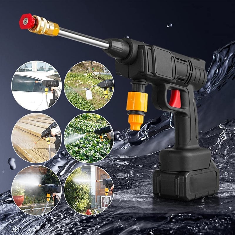 Cordless Portable High Pressure Spray Water Gun - Image 11