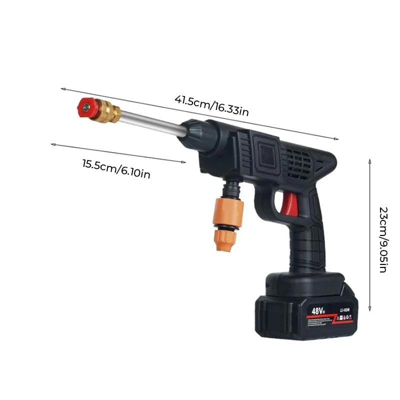 Cordless Portable High Pressure Spray Water Gun - Image 13