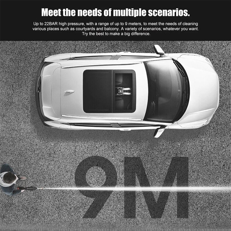 Cordless Portable High Pressure Spray Water Gun - Image 3