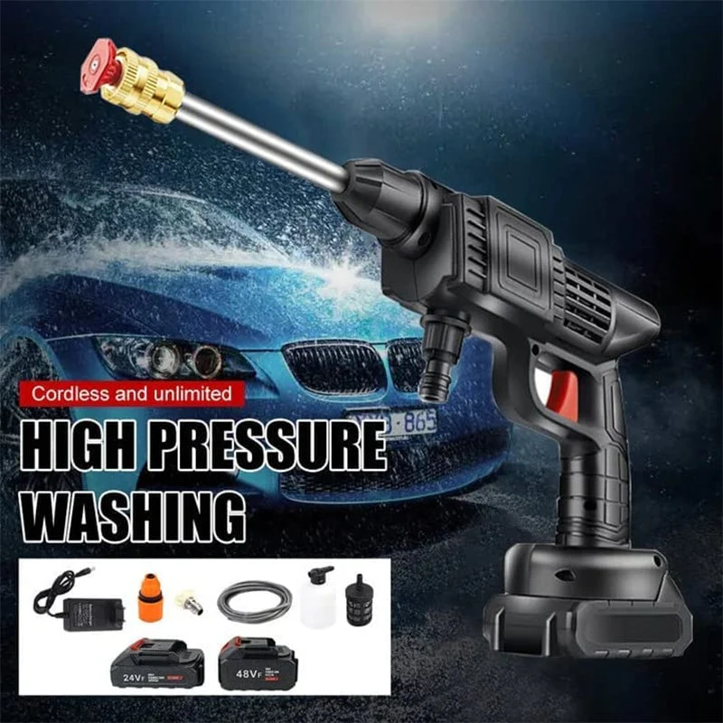 Cordless Portable High Pressure Spray Water Gun - Image 5
