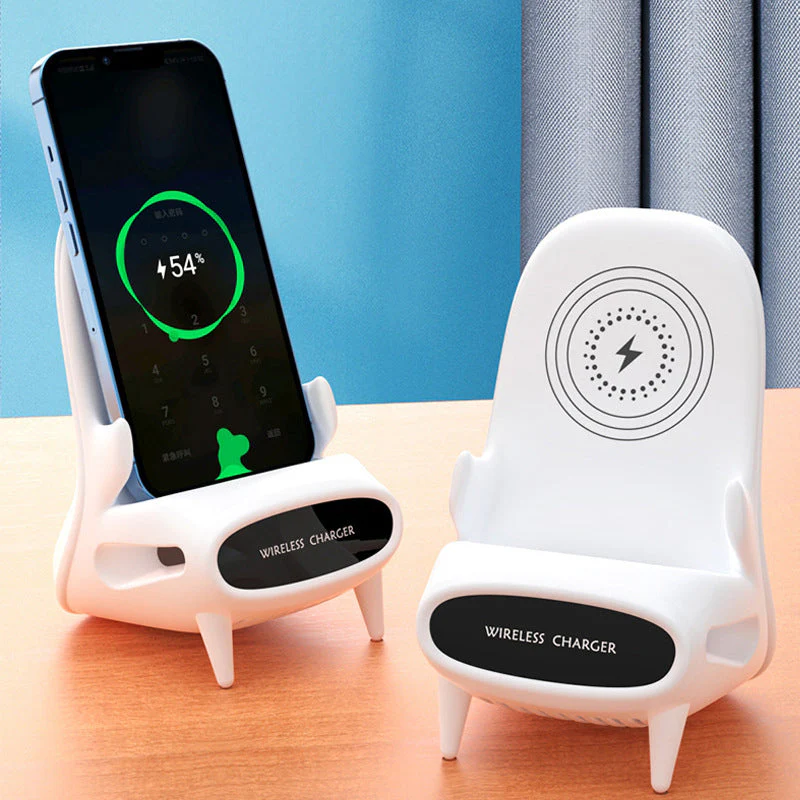 Desktop Phone Holder Wireless Charger - Image 3