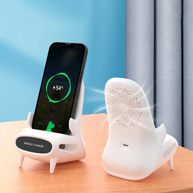 Desktop Phone Holder Wireless Charger - Image 9