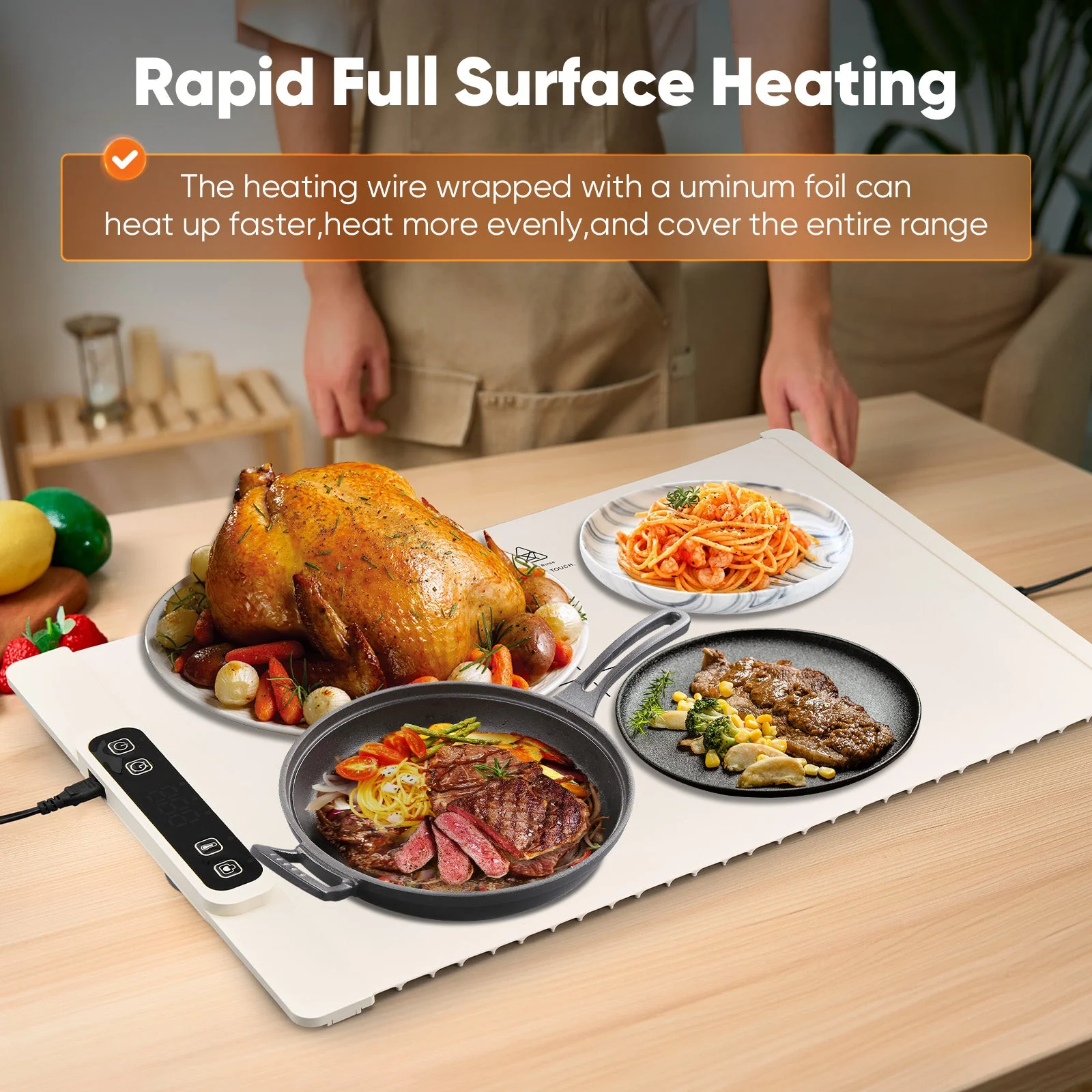 Food Warming Mat - Image 16