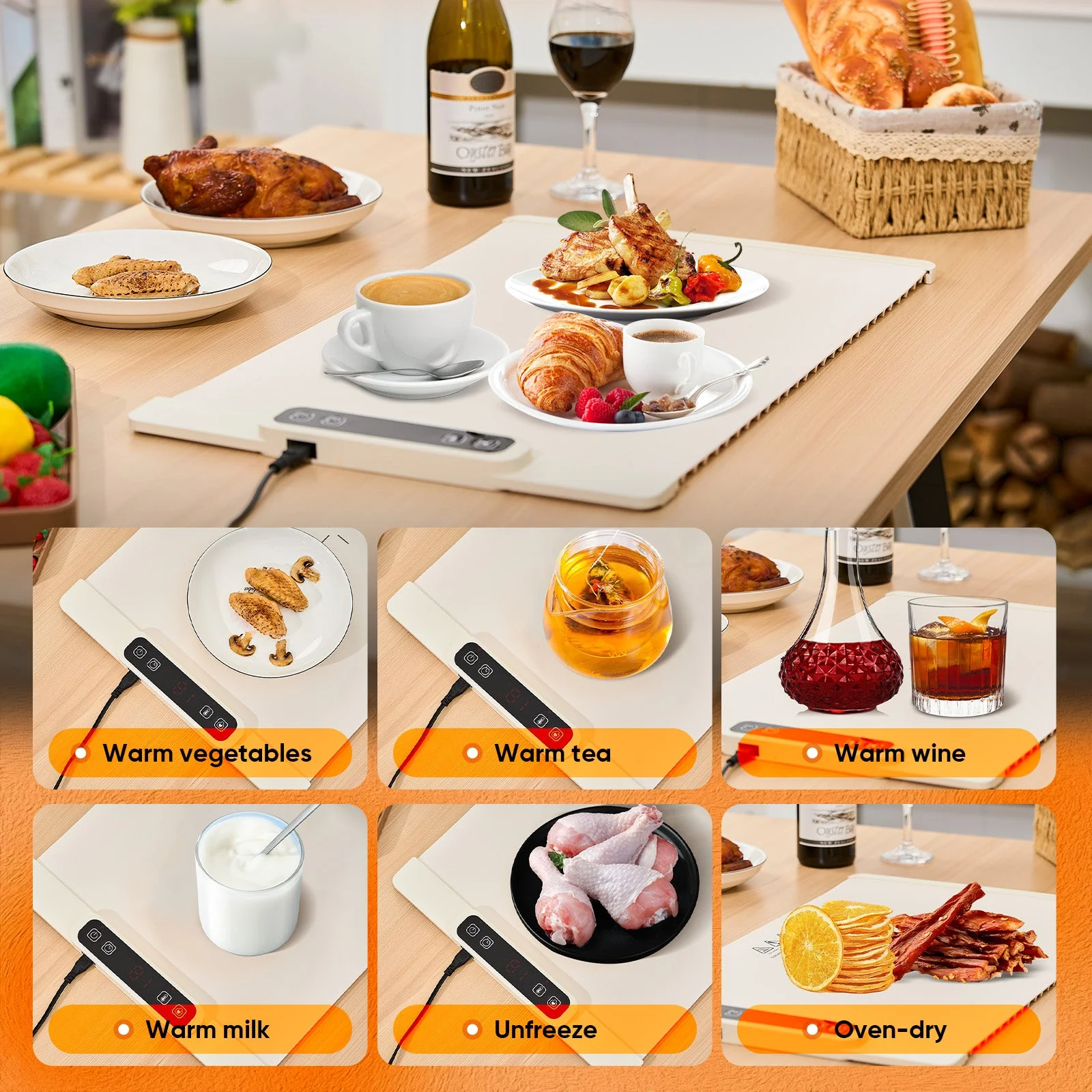 Food Warming Mat - Image 18
