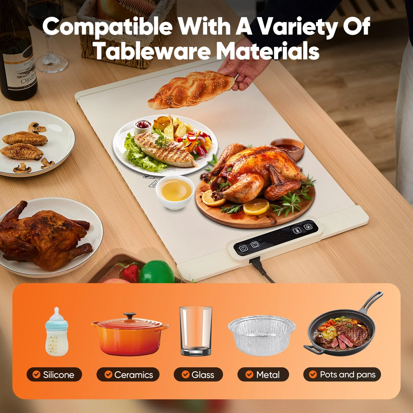 Food Warming Mat - Image 20