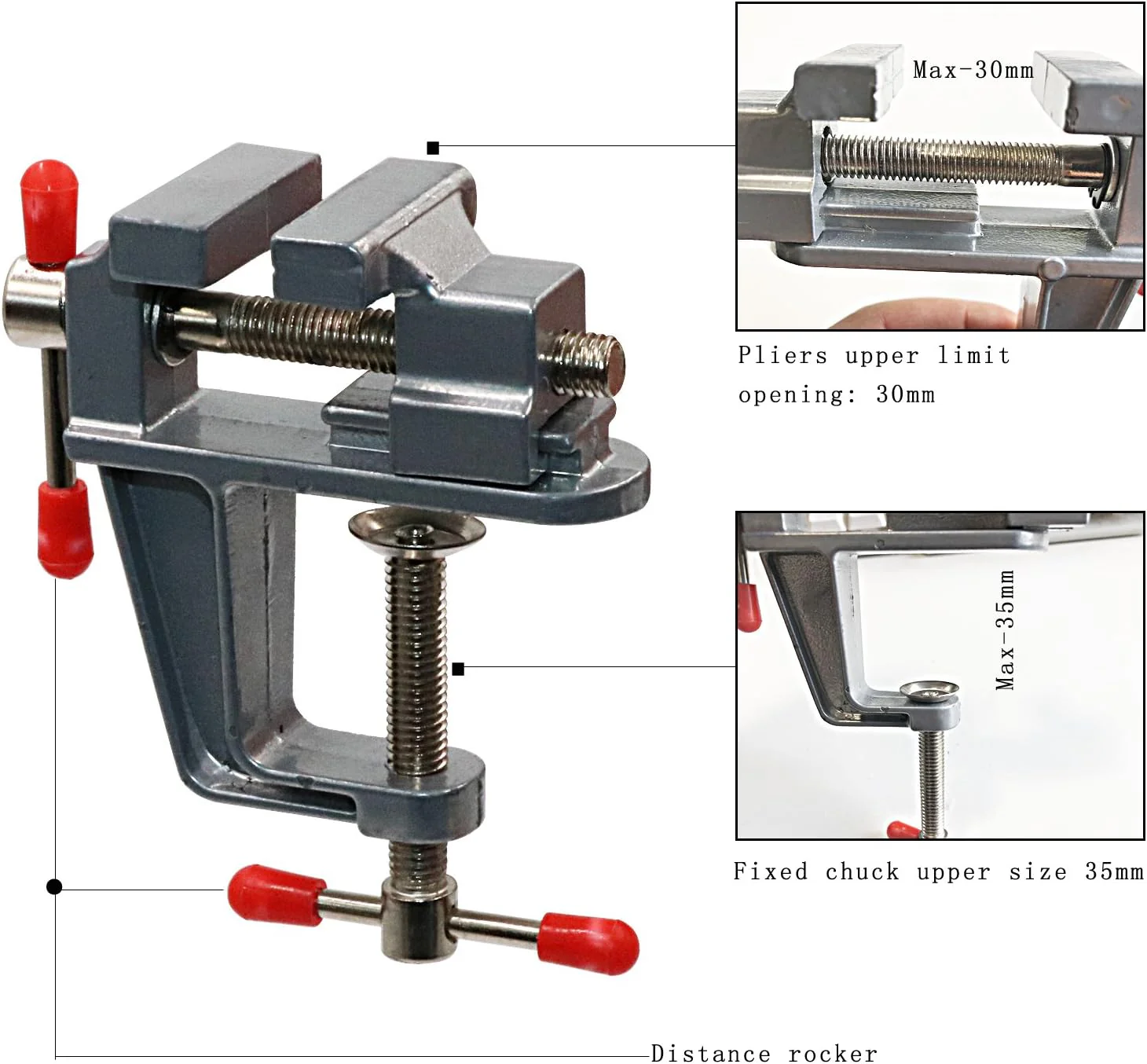 Light Duty Mini Table Clamp - Image 4
