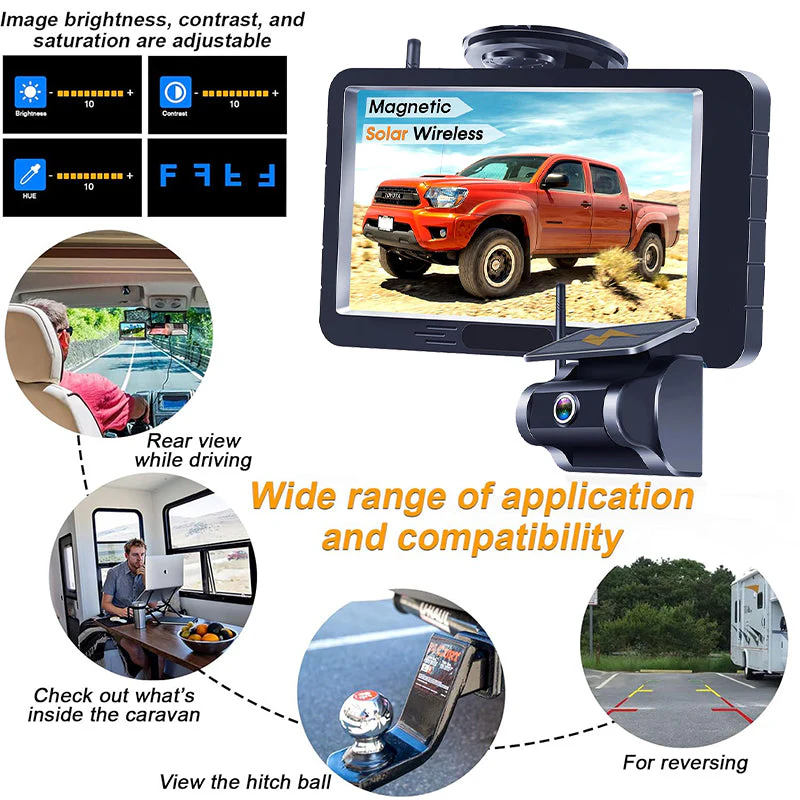 Magnetic Solar Wireless Backup Camera - Image 5
