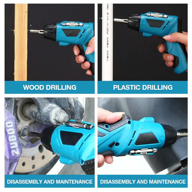 Multifunctional Mini Rechargeable Electric Hand Drill - Image 7