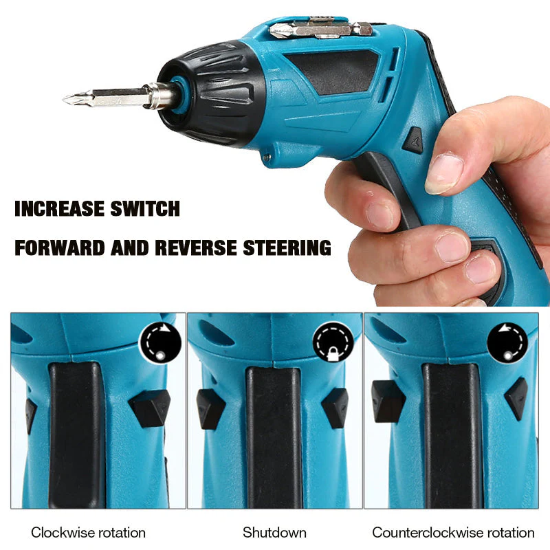 Multifunctional Mini Rechargeable Electric Hand Drill - Image 8