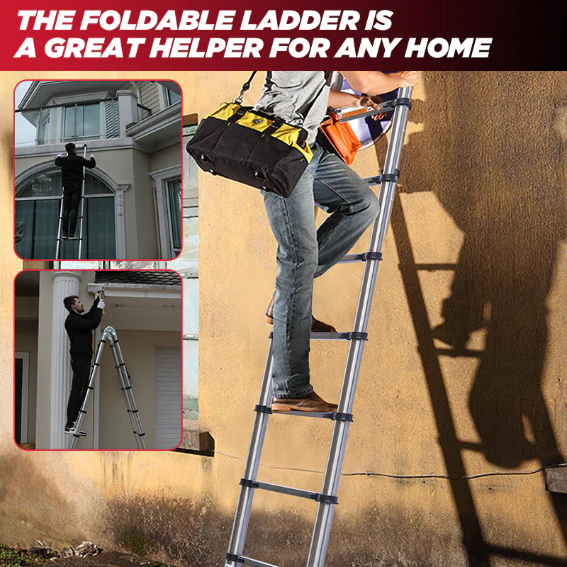 Portable Collapsible Extension Ladder - Image 3