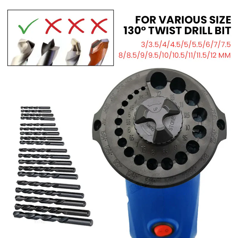 Power Drill Bit Sharpener for Twist Bits - Image 9