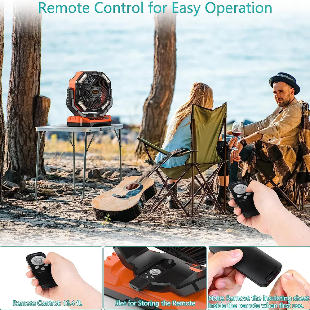 Rechargeable Camping Fan - Image 11