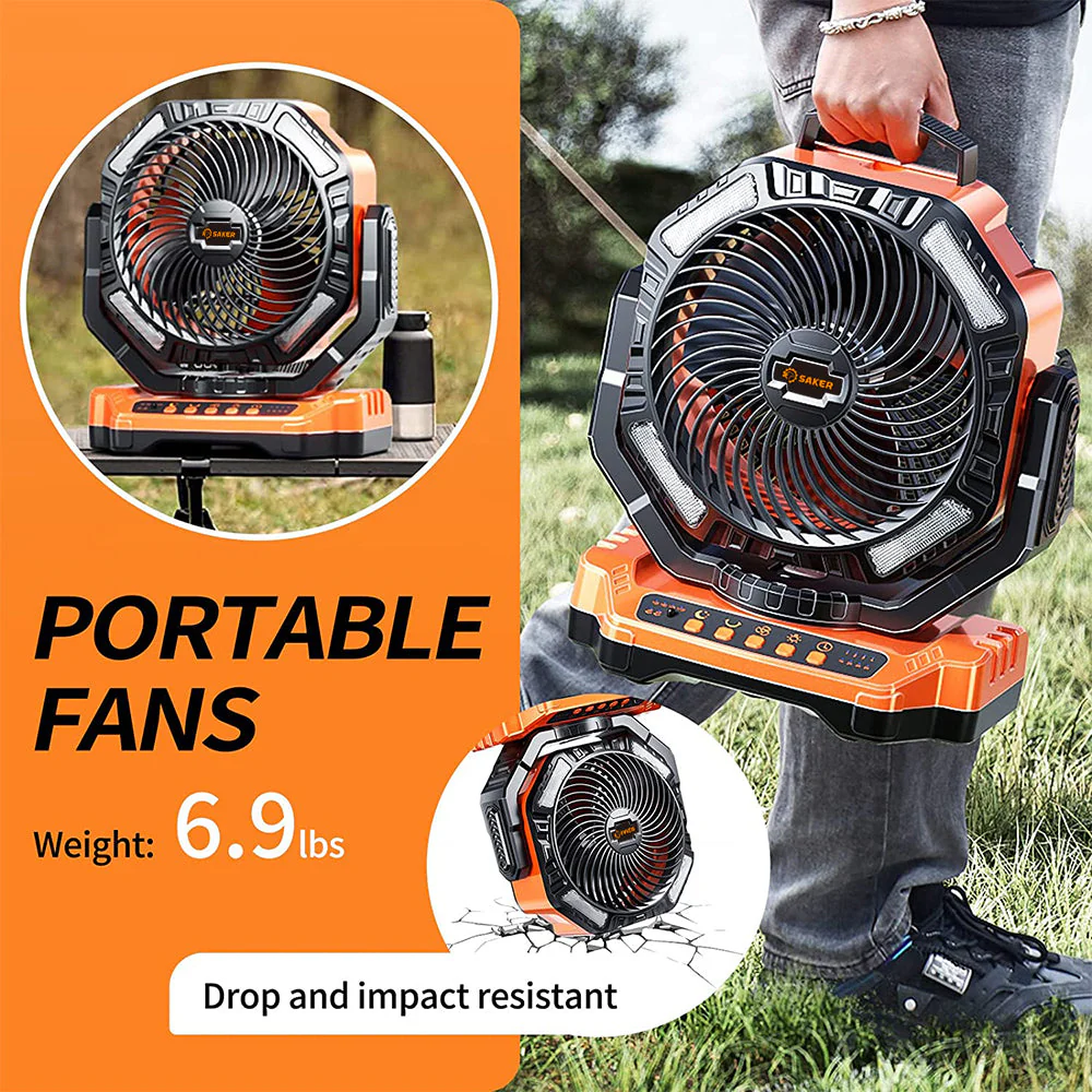 Rechargeable Camping Fan - Image 3