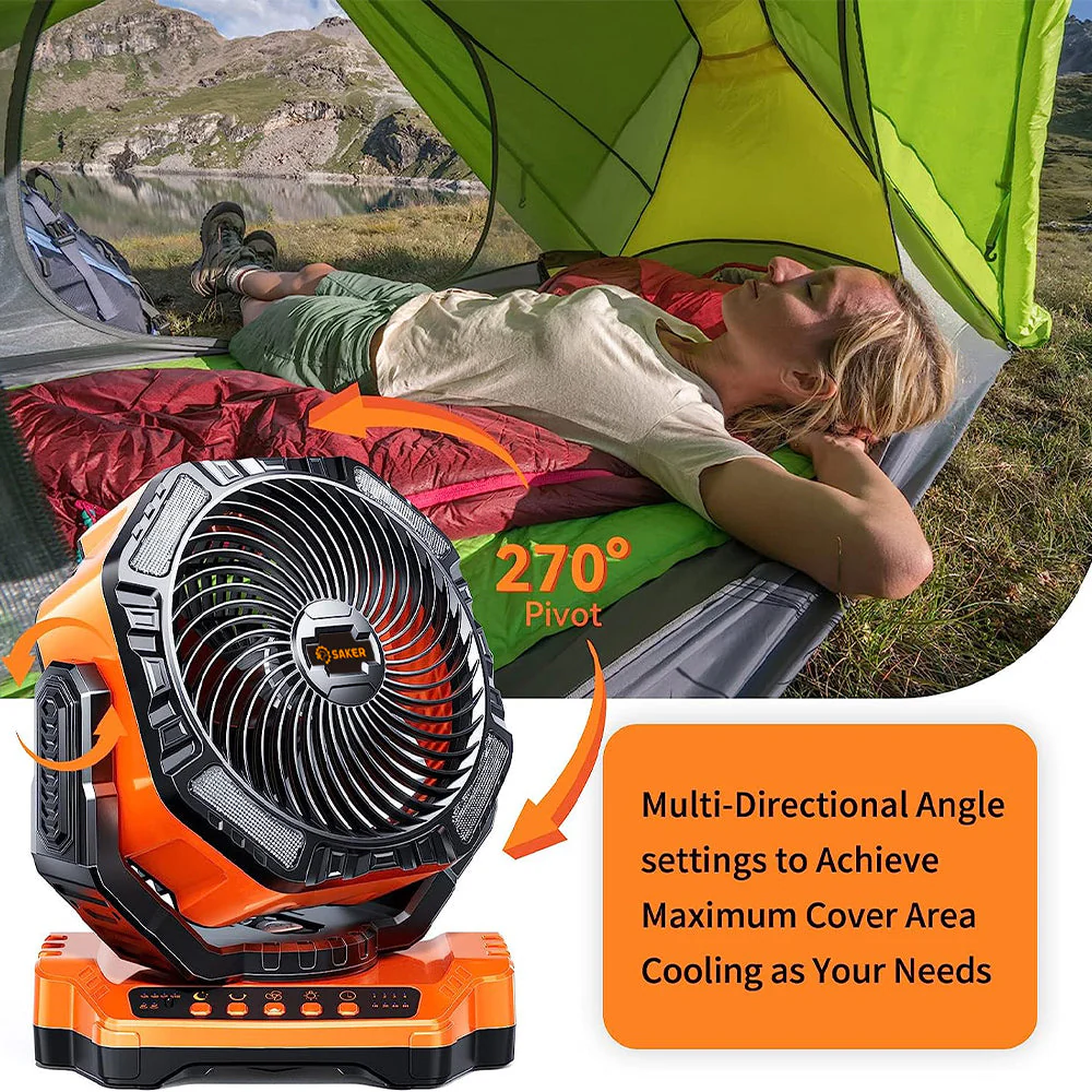 Rechargeable Camping Fan - Image 4