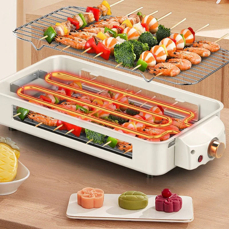 Removable Smokeless Electric Grill for Home Use - Image 3
