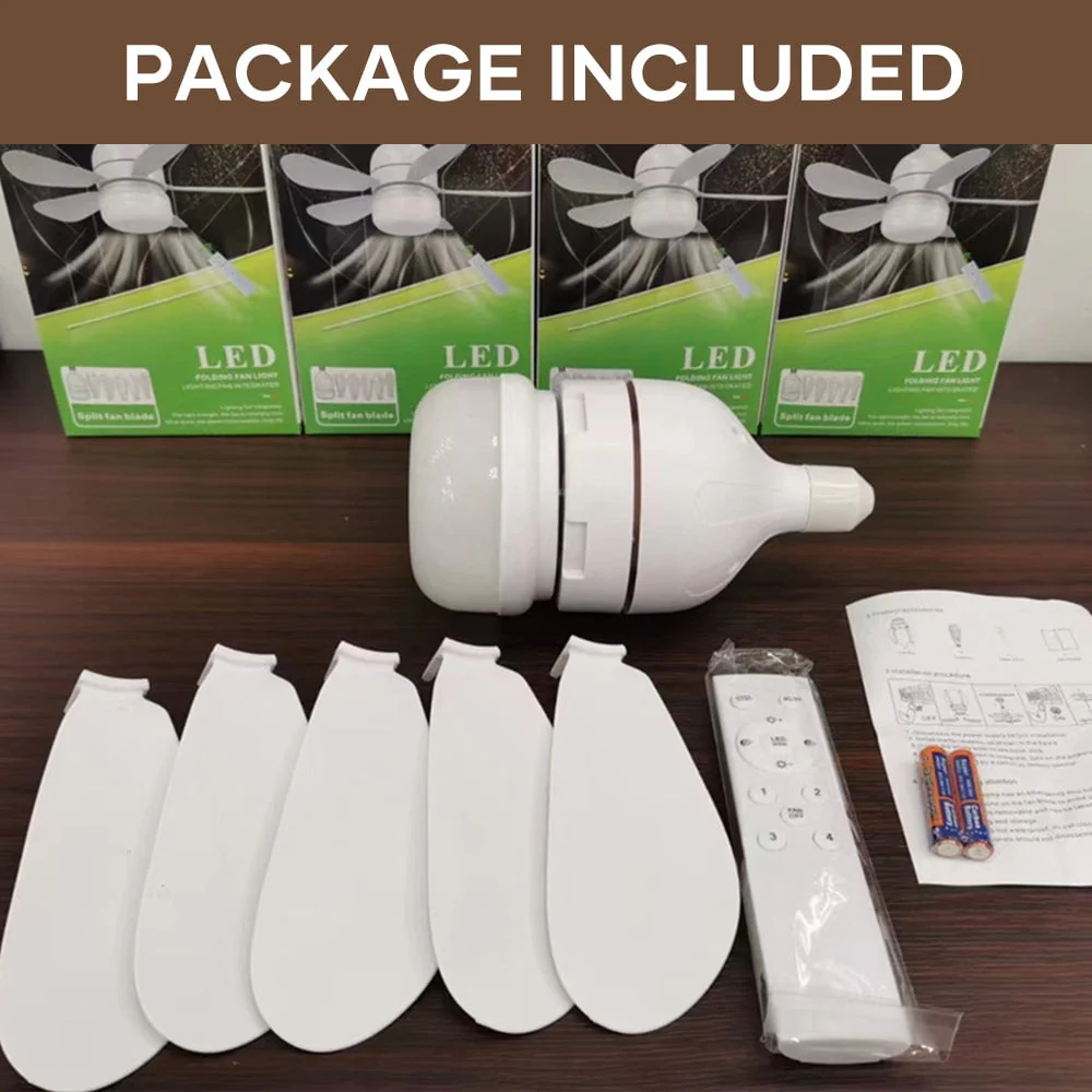 Ceiling Fan with Remote & LED Light - Image 8