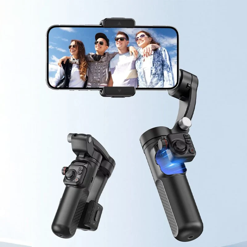 Smart 3-Axis Gimbal Stabilizer with AI Tracking – Professional Video Shooting Tool - Image 11