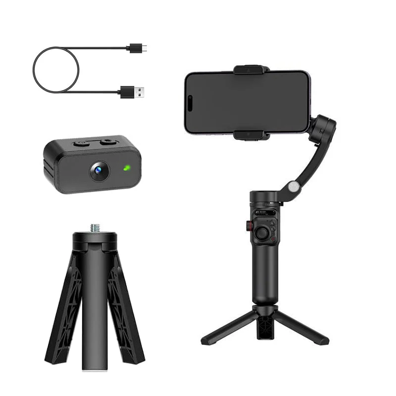 Smart 3-Axis Gimbal Stabilizer with AI Tracking – Professional Video Shooting Tool - Image 14