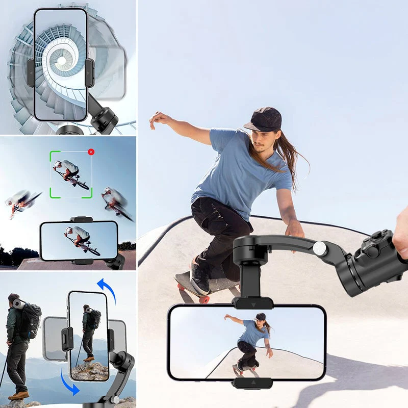 Smart 3-Axis Gimbal Stabilizer with AI Tracking – Professional Video Shooting Tool - Image 16