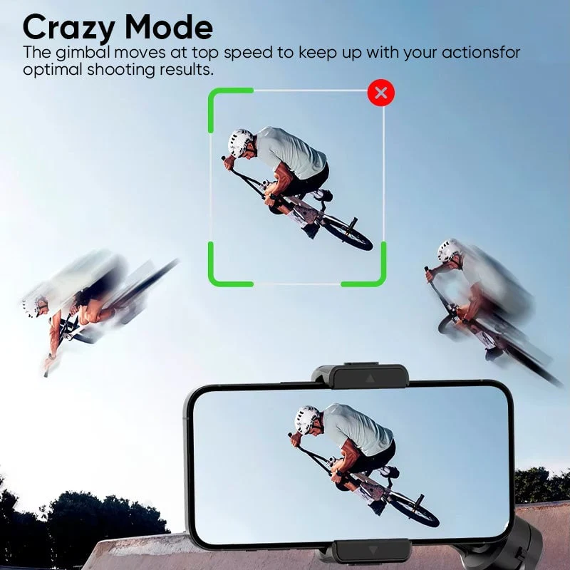 Smart 3-Axis Gimbal Stabilizer with AI Tracking – Professional Video Shooting Tool - Image 4