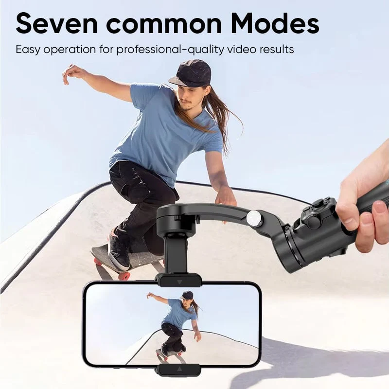 Smart 3-Axis Gimbal Stabilizer with AI Tracking – Professional Video Shooting Tool - Image 6