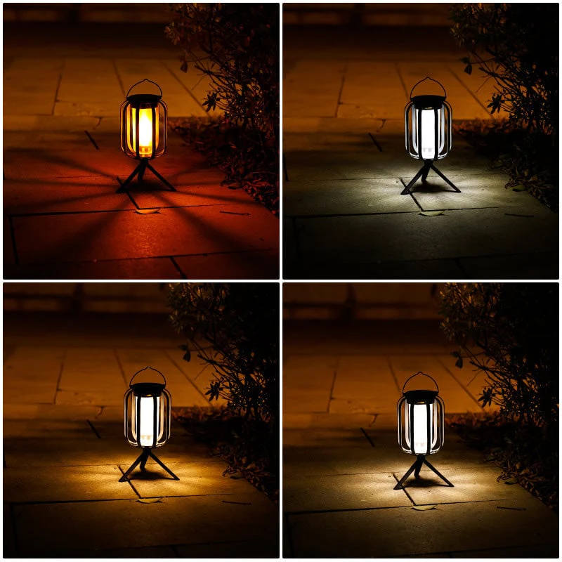 Solar lantern outdoor light with 4 Modes - Image 6