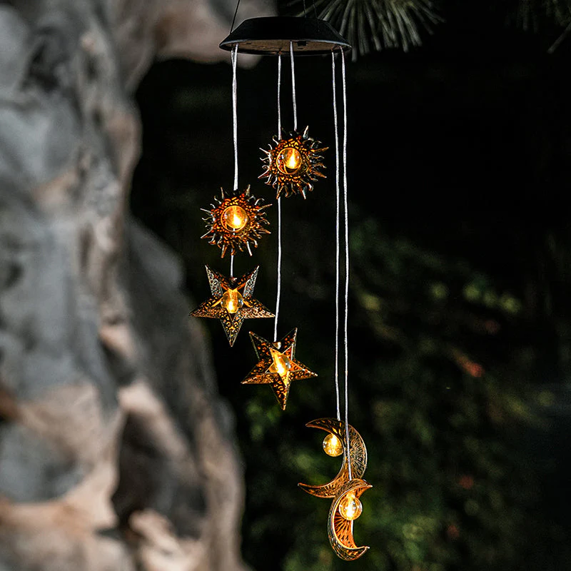 Sun Moon Star Solar Hanging Lights - Image 7