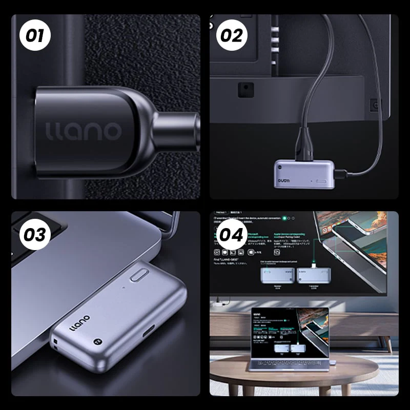 Type-C Wireless HDMI Projector - Image 4