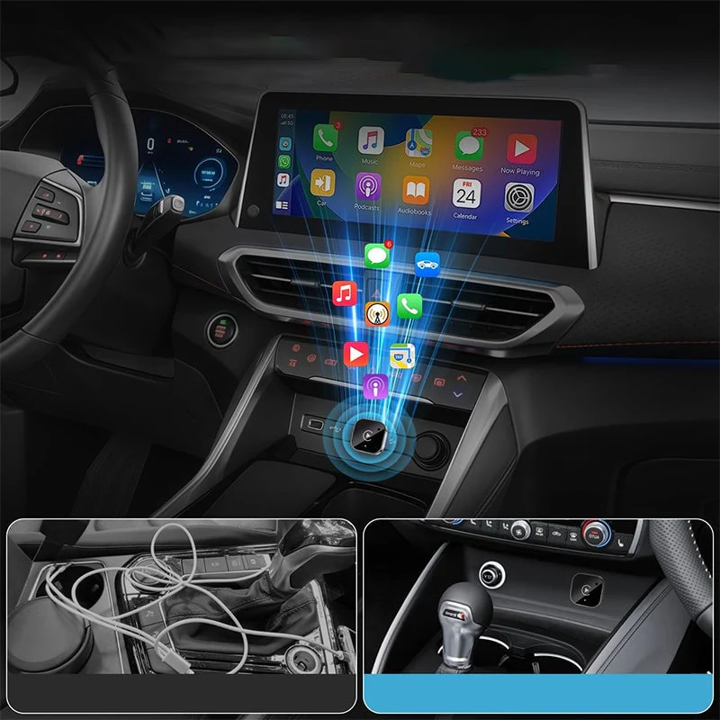Wireless carplay Adapter for iPhone/Android - Image 10