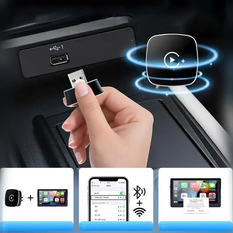 Wireless carplay Adapter for iPhone/Android - Image 6