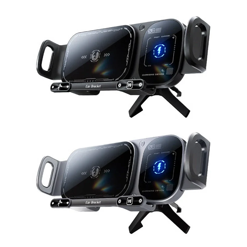 Wireless Charging Rotating Car Mount - Image 11