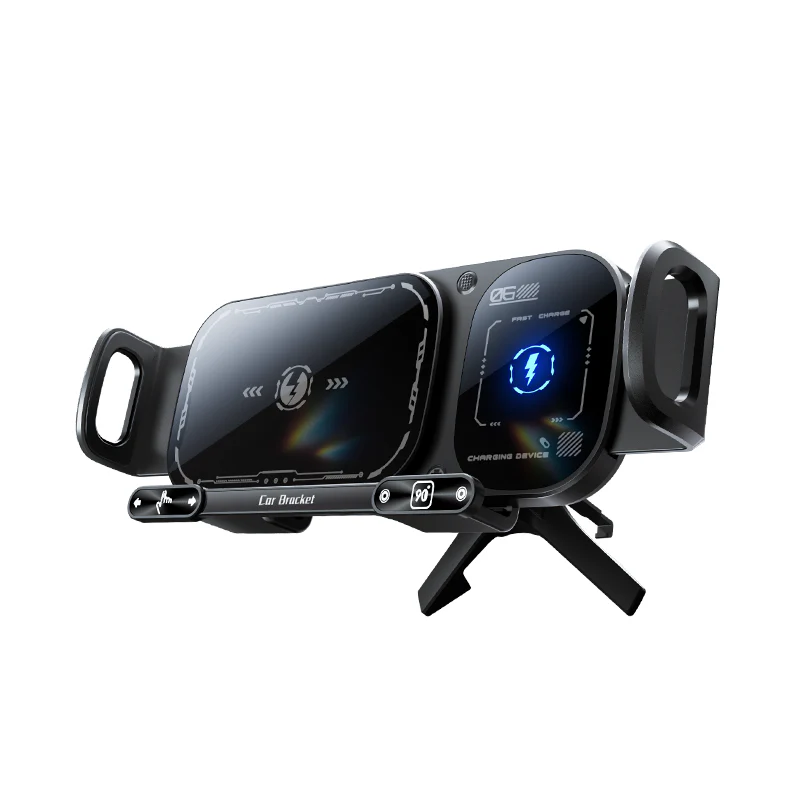 Wireless Charging Rotating Car Mount - Image 12