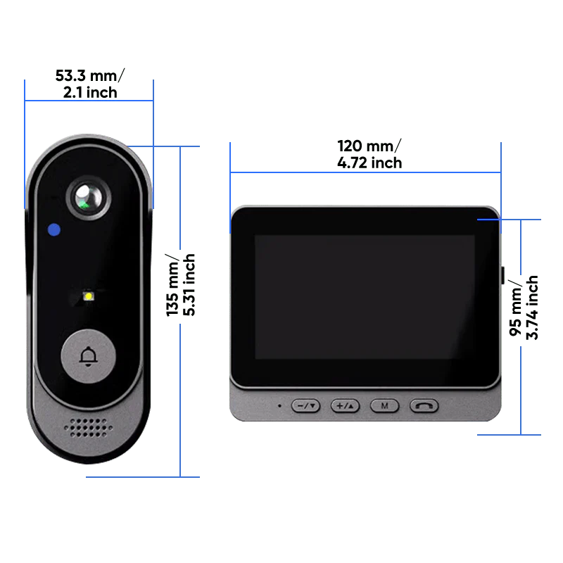 X8 Waterproof Video Doorbell - Image 13